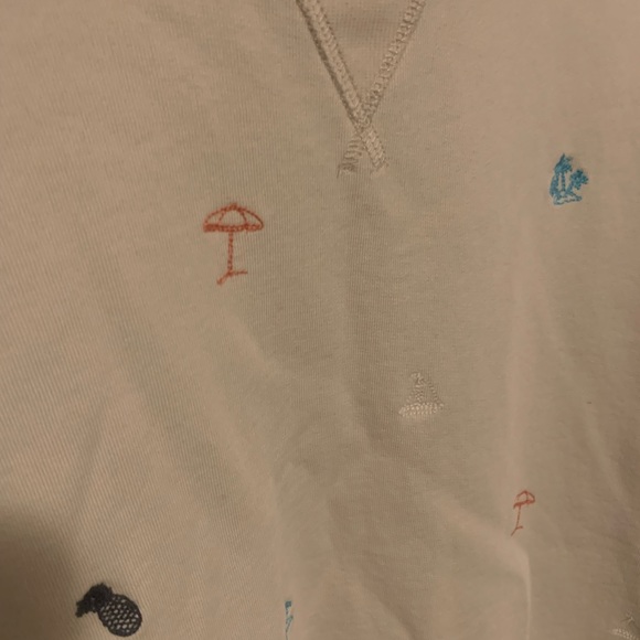 Jack and Jones keep it real sweater size L. Pineapples, umbrella, islands - Picture 10 of 13